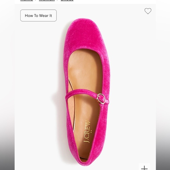 J.Crew Mary Jane flats in pink. Brand new in box. - Picture 2 of 3